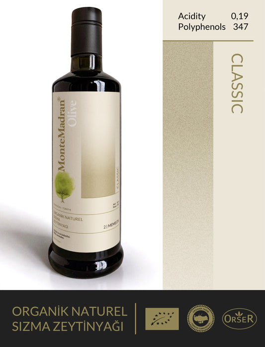 ORGANİK 2025 yeni ürün! CLASSIC - ERKEN HASAT yakıcı ve acı 0,19 serbest ASİT 347 FENOL - 500ml